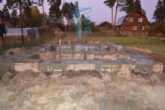 Строительство каркасной бани 9